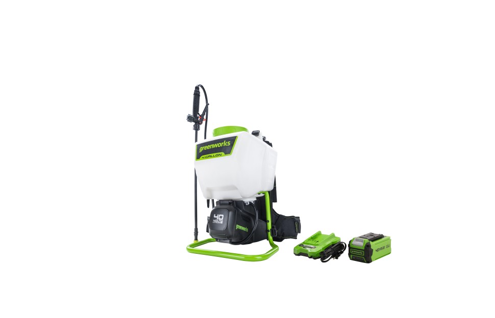 Садовый опрыскиватель Greenworks G40BPS, 40v, без АКБ и ЗУ (аккумуляторный)