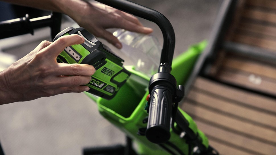 Аккумулятор Greenworks G40B4, 40v, li-ion, 4 А·ч