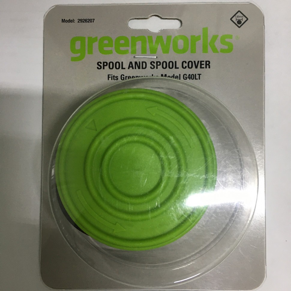 Катушка c крышкой для триммера 40V Greenworks (2926207)