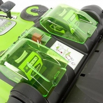 Газонокосилка Greenworks TwinForce G40LM49DB, 40v, 49 см, без АКБ и ЗУ (аккумуляторная)