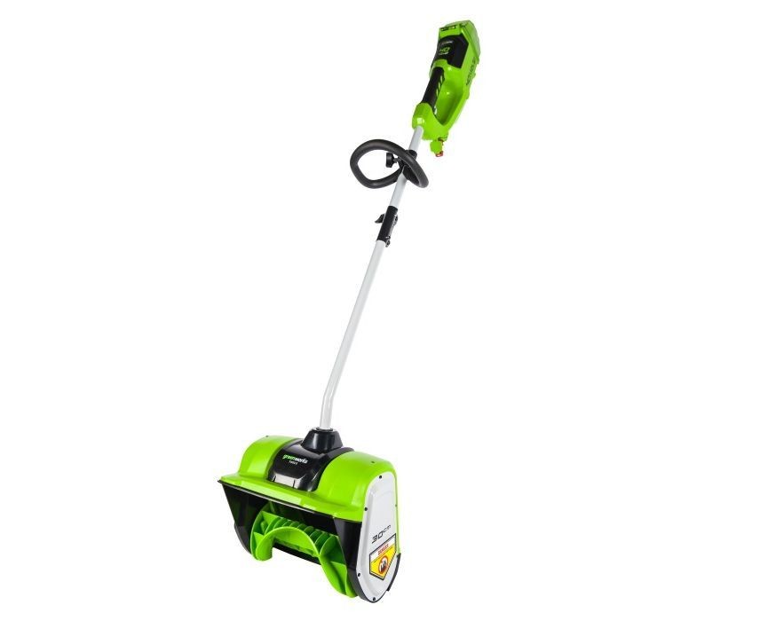 Снегоуборочная лопата Greenworks GD40SS30, 40v, 30 см, 1.2 кВт, 1.6 л.с, без АКБ и ЗУ (аккумуляторная)