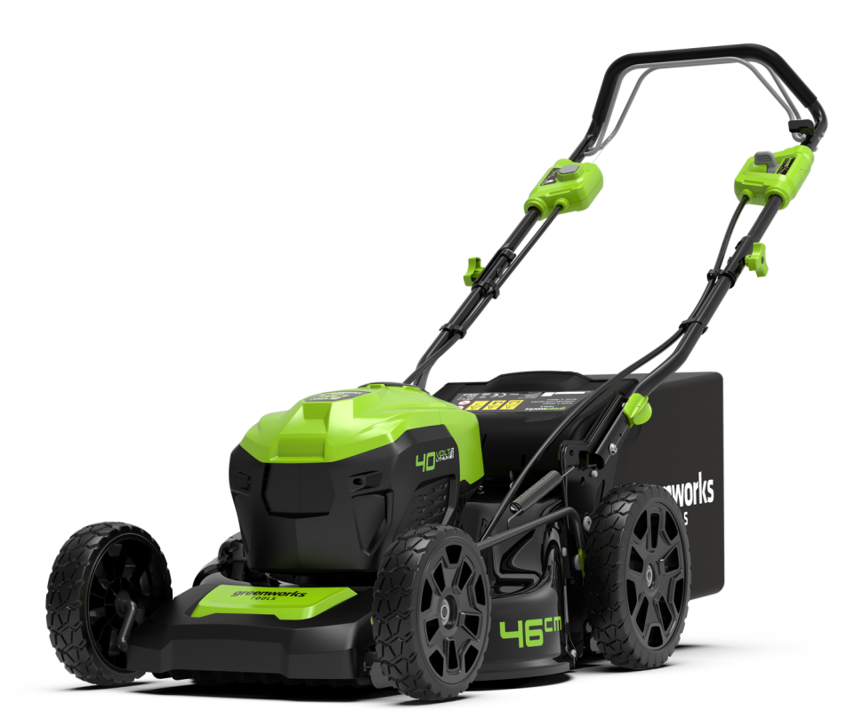 Газонокосилка Greenworks GD40LM46SP, 40v, 46 см, без АКБ и ЗУ (аккумуляторная, самоходная)