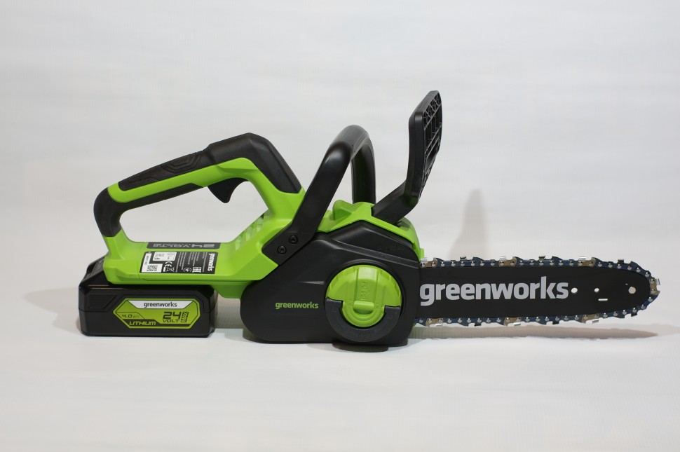 Цепная пила Greenworks G24CS25 Gen 2, 24v, 25 см, без АКБ и ЗУ (аккумуляторная)