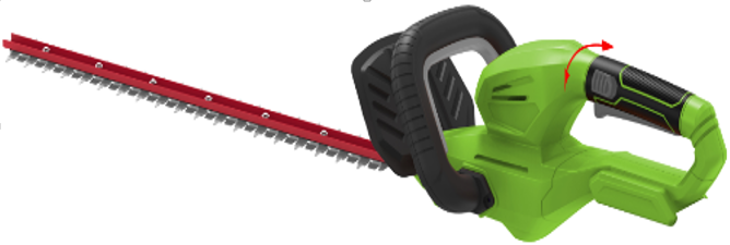 Кусторез Greenworks G24HT56, 24v, 56 см, без АКБ и ЗУ (аккумуляторный)