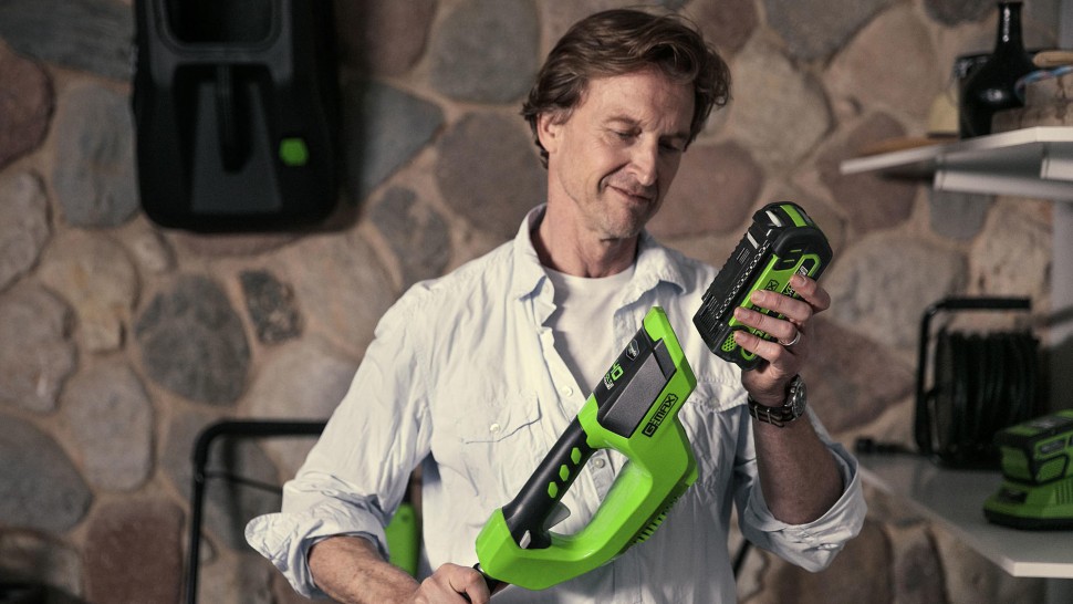 Аккумулятор Greenworks G40B4, 40v, li-ion, 4 А·ч