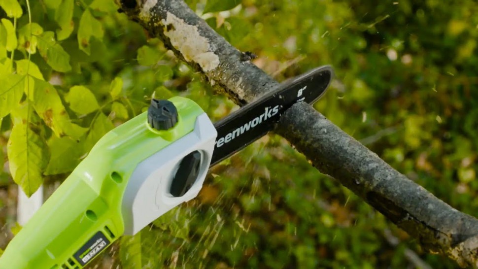 Сучкорез Greenworks G40PSF, 40v, 20 см, без АКБ и ЗУ (аккумуляторный)
