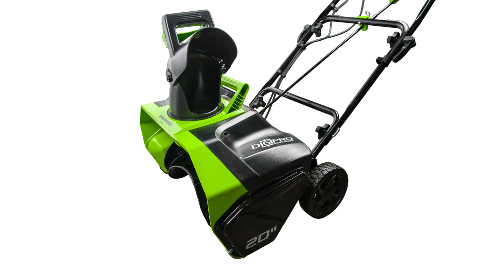 Снегоуборщик Greenworks GD40ST, 40v, 51 см, 1.5 кВт, 2 л.с (аккумуляторный)