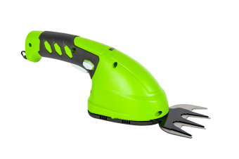 Садовые ножницы кусторез Greenworks G3,6HS, 3.6v, встроенный АКБ 2 А·ч и ЗУ (аккумуляторные)