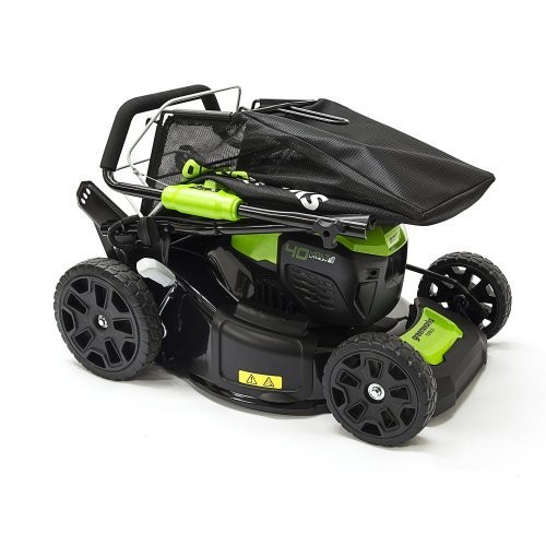 Газонокосилка Greenworks GD40LM46SP, 40v, 46 см, без АКБ и ЗУ (аккумуляторная, самоходная)
