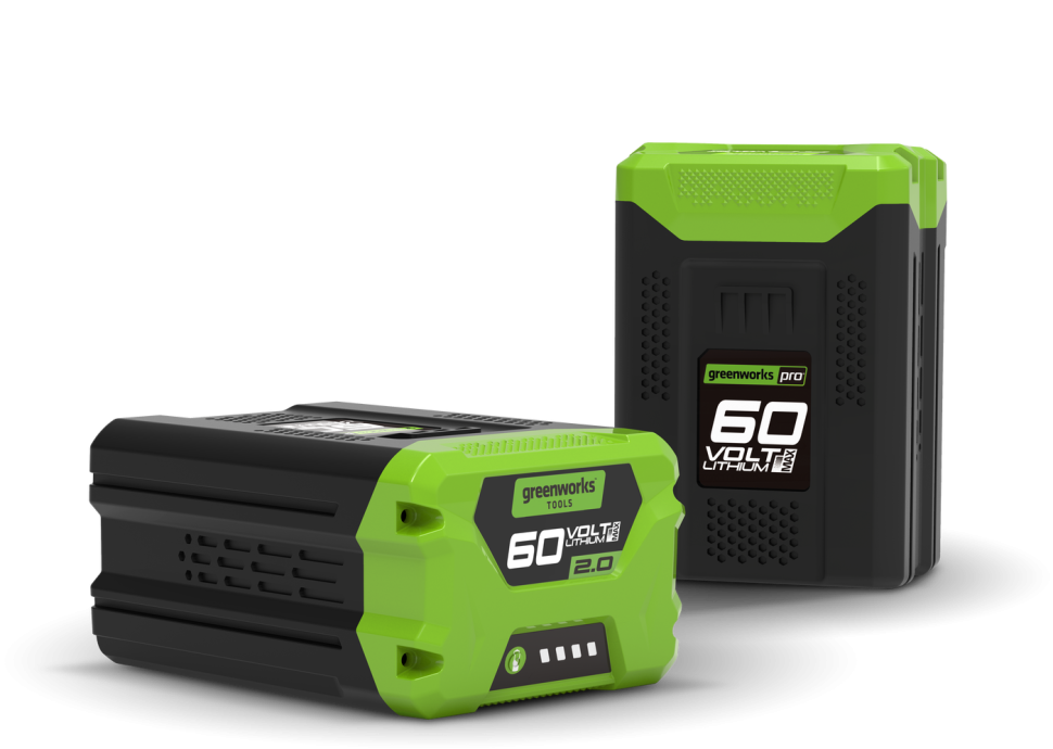 Аккумулятор Greenworks G60B2, 60v, li-ion, 2 А·ч