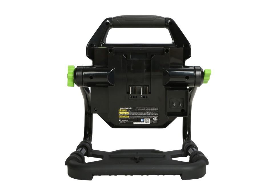 Светодиодный фонарь Greenworks G24WL, 24v (220v), 2000 лм, без АКБ и ЗУ (аккумуляторный или сетевой, 2в1)