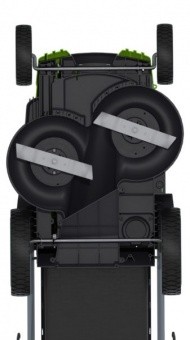 Газонокосилка Greenworks TwinForce G40LM49DB, 40v, 49 см, без АКБ и ЗУ (аккумуляторная)
