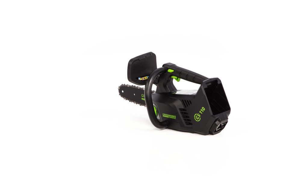 Цепная пила Greenworks GD40TCS (GS110) 40v, 25 см, без АКБ и ЗУ (аккумуляторная)