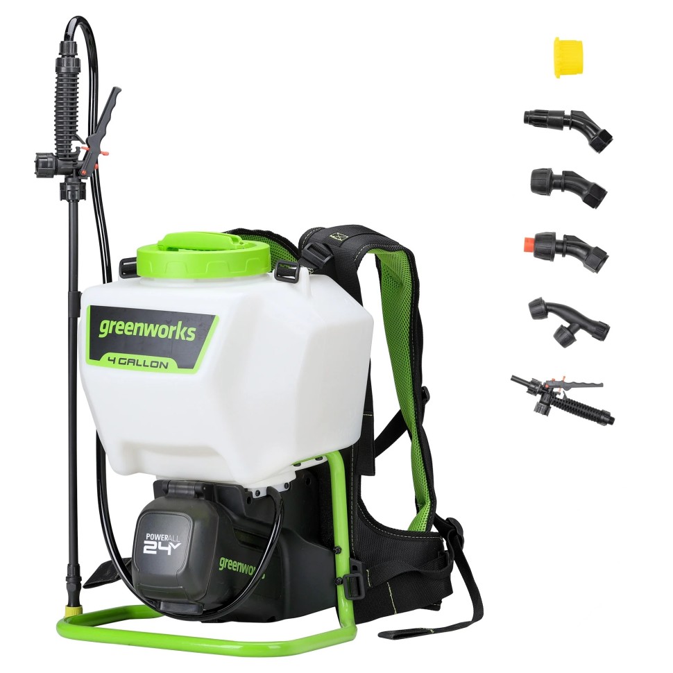 Садовый опрыскиватель Greenworks G24BPSII, 24v, без АКБ и ЗУ (аккумуляторный)