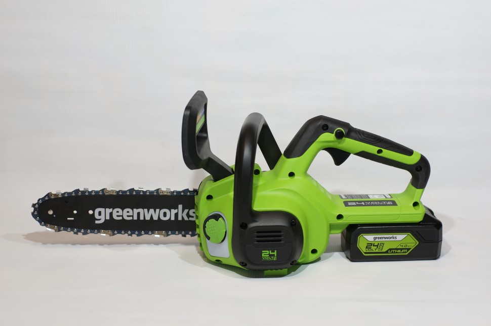 Цепная пила Greenworks G24CS25 Gen 2, 24v, 25 см, без АКБ и ЗУ (аккумуляторная)