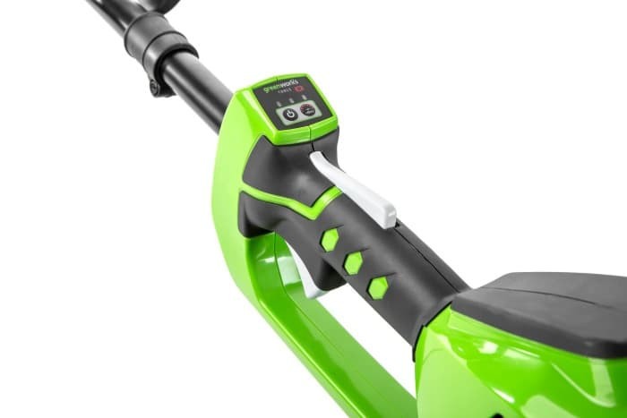 Триммер Greenworks GD40BC, 40v, 40 см, без АКБ и ЗУ (аккумуляторный, нож)