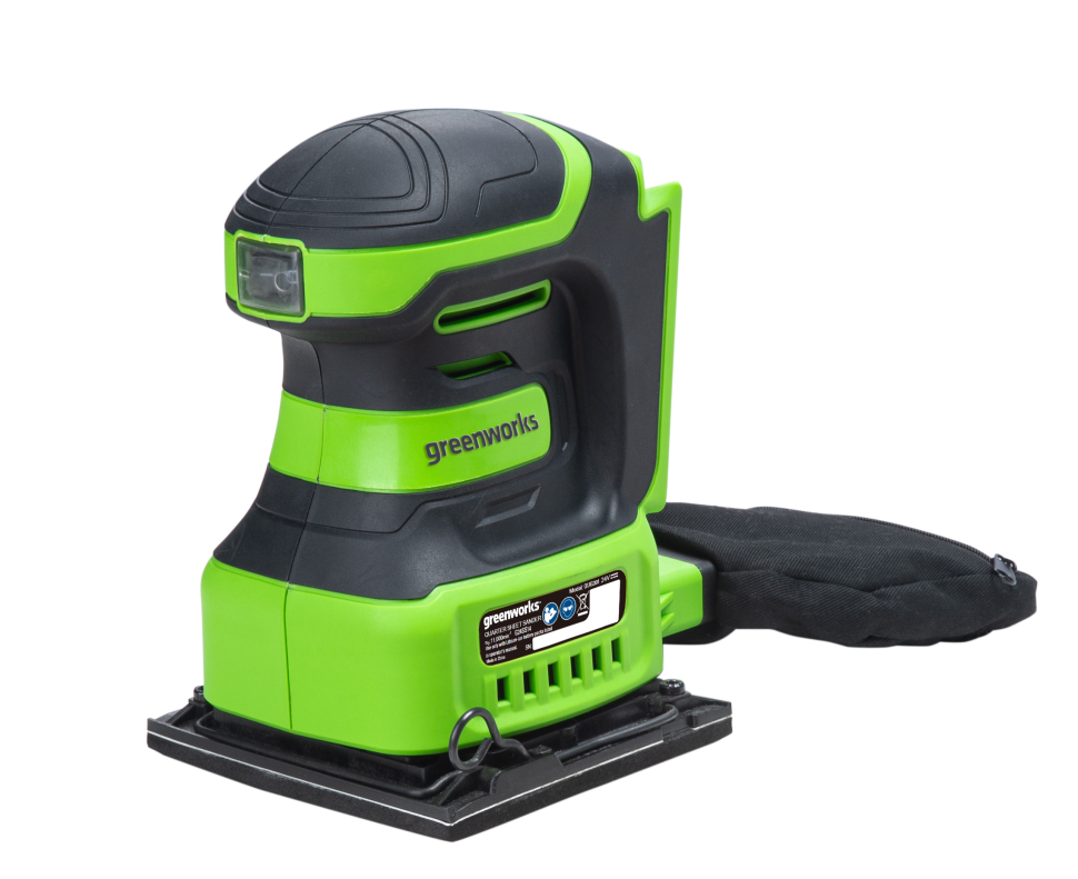 Плоскошлифовальная машина Greenworks G24SS14, 24v, без АКБ и ЗУ (аккумуляторная)